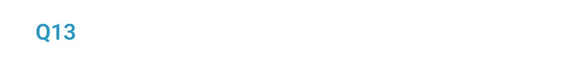 Q13.チームで意見が分かれた時は、調和を大事にする。